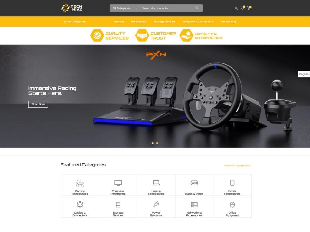 TechHiveKW website project by TopDigit